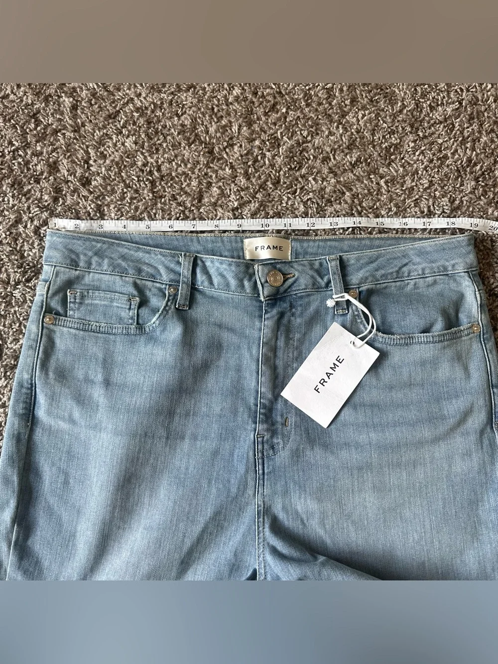 Frame Denim Light Blue Jeans